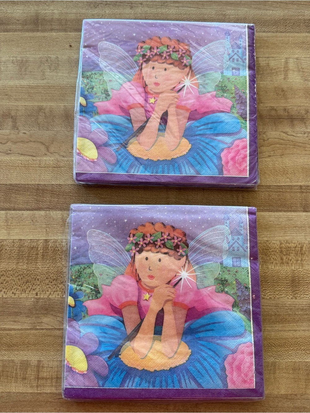 Fairy Princess Luncheon Napkins 2 - 16 Count Packages